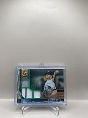 Gerrit Cole [Green] #TTR-GC Baseball Cards 2022 Topps Tribute Triple Relics Prices