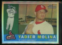 Yadier Molina Baseball Cards 2009 Topps Heritage Chrome Prices