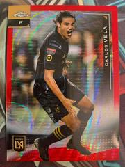 Carlos Vela [Red Wave Refractor] Soccer Cards 2021 Topps Chrome MLS Prices
