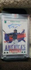 Wander Franco [Green] #AP-WF Baseball Cards 2022 Panini Chronicles America's Pastime Autographs Prices