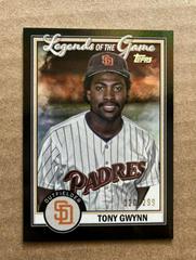 Tony Gwynn [Black] #LG-14 Baseball Cards 2023 Topps Legends of the Game Prices