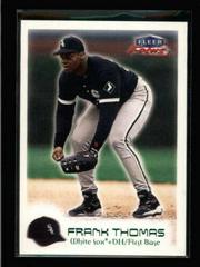 Frank Thomas [Masterpiece Mania] #168 Baseball Cards 2000 Fleer Focus Prices