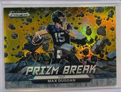 Max Duggan [Gold] #PB-20 Football Cards 2023 Panini Prizm Draft Picks Break Prices