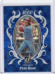 Pete Rose [Blue] #M3K-2 Baseball Cards 2023 Panini Donruss Mr. 3000 Prices