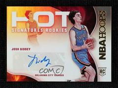 Josh Giddey Basketball Cards 2021 Panini Hoops Hot Signatures Rookies Prices