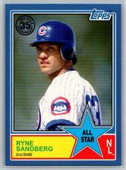 Ryne Sandberg [Blue] #49 Baseball Cards 2018 Topps 1983 Baseball All Stars Prices