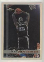 David Robinson [Refractor] #46 Basketball Cards 1997 Topps Chrome Prices