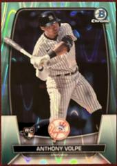 Anthony Volpe [Aqua RayWave] #11 Baseball Cards 2023 Bowman Chrome Prices