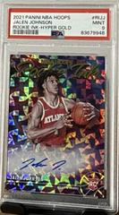 Jalen Johnson [Hyper Gold] #RI-JJ Basketball Cards 2021 Panini Hoops Rookie Ink Autographs Prices