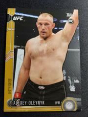 Alexey Oleynyk [Gold] #239 Ufc Cards 2015 Topps UFC Chronicles Prices