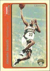 Antonio Daniels #48 Basketball Cards 2004 Fleer Prices
