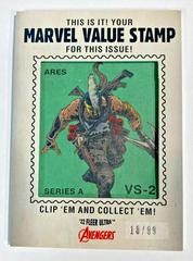 Ares Marvel 2022 Ultra Avengers Value Stamp Relics Prices