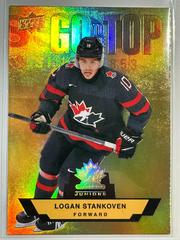 Logan Stankoven Hockey Cards 2023 Upper Deck Team Canada Juniors Go To The Top Prices