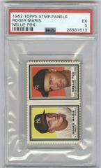 Roger Maris Baseball Cards 1962 Topps Stamps Prices