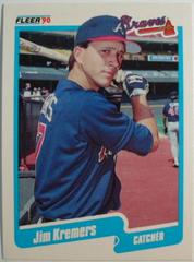 Jim Kremers #U-4 Baseball Cards 1990 Fleer Update Prices
