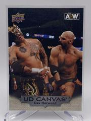 Dax Harwood Wrestling Cards 2022 Upper Deck AEW UD Canvas Prices