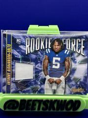 Anthony Richardson [Holo Silver] #RF-3 Football Cards 2023 Panini Absolute Rookie Force Prices
