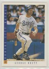 George Brett Baseball Cards 1993 Score Prices