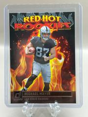 Michael Mayer #RHR-7 Football Cards 2023 Panini Donruss Red Hot Rookies Prices