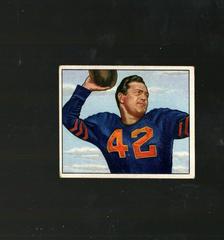 Sid Luckman #27 Football Cards 1950 Bowman Prices