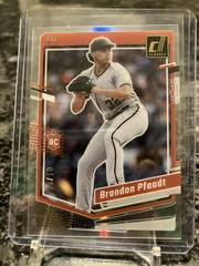 Brandon Pfaadt [Gold] #3 Baseball Cards 2023 Panini Chronicles Clearly Donruss Prices