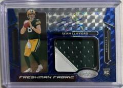Sean Clifford [Blue Etch] #FFMS-18 Football Cards 2023 Panini Certified Freshman Fabric Mirror Signatures Prices