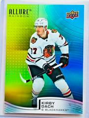 Kirby Dach [Green Blue] Hockey Cards 2021 Upper Deck Allure Rainbow Prices