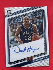Derek Harper Basketball Cards 2022 Panini Donruss Optic Dominators Signatures Prices