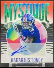 Kadarius Toney [Autograph Black] #MY-12 Football Cards 2021 Panini Illusions Mystique Prices