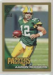 Aaron Rodgers [Gold] Football Cards 2010 Topps Prices