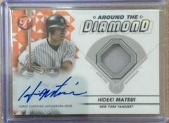 Hideki Matsui [Orange] #ADR-HM Baseball Cards 2023 Topps Pristine Around the Diamond Autograph Relic Prices