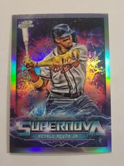 Ronald Acuna Jr. Baseball Cards 2022 Topps Cosmic Chrome Supernova Prices