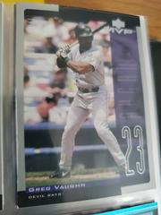 Greg Vaughn #33 Baseball Cards 2001 Upper Deck MVP Prices