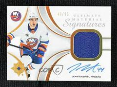 Jean Gabriel Pageau #UMS-JP Hockey Cards 2021 Ultimate Collection Material Signatures Prices