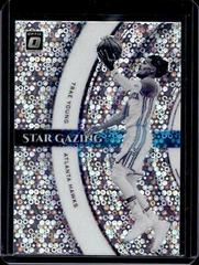 Trae Young [Holo Fast Break] #14 Basketball Cards 2021 Panini Donruss Optic Star Gazing Prices