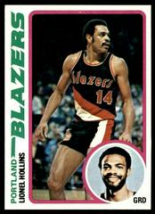 Lionel Hollins Basketball Cards 1978 Topps Prices