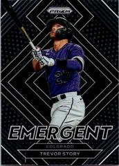 Trevor Story #E-12 Baseball Cards 2022 Panini Prizm Emergent Prices