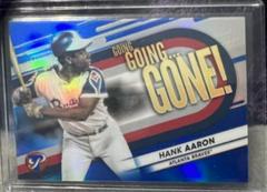 Hank Aaron [Blue] Baseball Cards 2023 Topps Pristine Going Gone Prices
