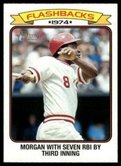Joe Morgan #BF-9 Baseball Cards 2023 Topps Heritage Flashbacks Prices
