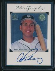 Alex Rodriguez #AR Baseball Cards 1998 SP Authentic Chirography Prices