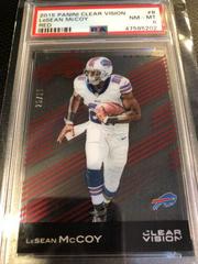 LeSean McCoy [Red] Football Cards 2015 Panini Clear Vision Prices