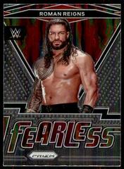 Roman Reigns Wrestling Cards 2022 Panini Prizm WWE Fearless Prices