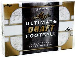 Hobby Box Football Cards 2022 Leaf Ultimate Draft Autographs Prices