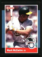 Mark McGwire #19 Baseball Cards 1988 Panini Donruss All Stars Prices