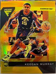Keegan Murray [Gold] Basketball Cards 2022 Panini Chronicles Draft Picks Flux Prices