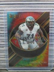 Jason Peters [Tie Dye] Football Cards 2021 Panini Select Hidden Talents Prices