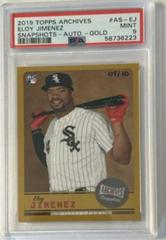 Eloy Jimenez [Gold] #AS-EJ Baseball Cards 2019 Topps Archives Snapshots Prices