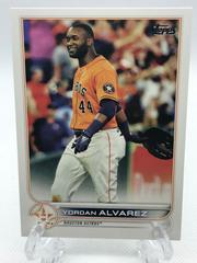 Yordan Alvarez #400 Baseball Cards 2022 Topps Prices
