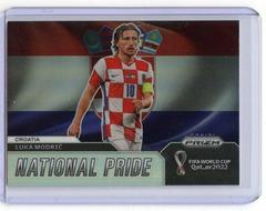 Luka Modric #6 Soccer Cards 2022 Panini Prizm World Cup National Pride Prices