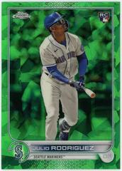 Julio Rodriguez [Green] #US44 Baseball Cards 2022 Topps Chrome Update Sapphire Prices